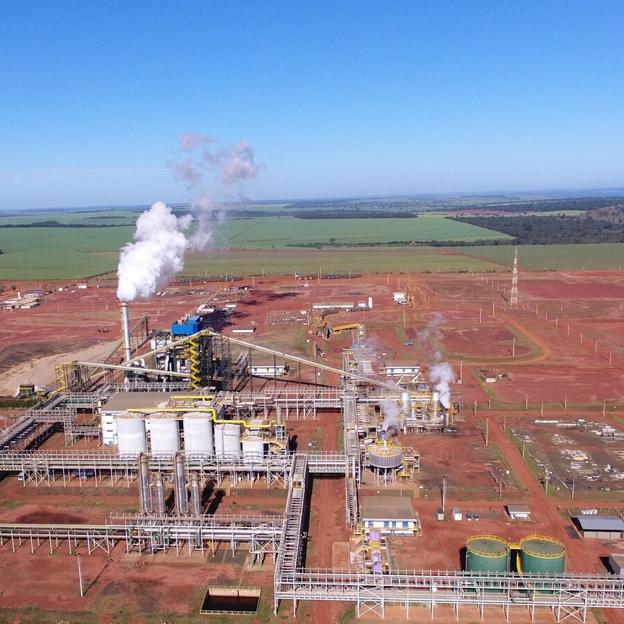 Planta sucroenergética